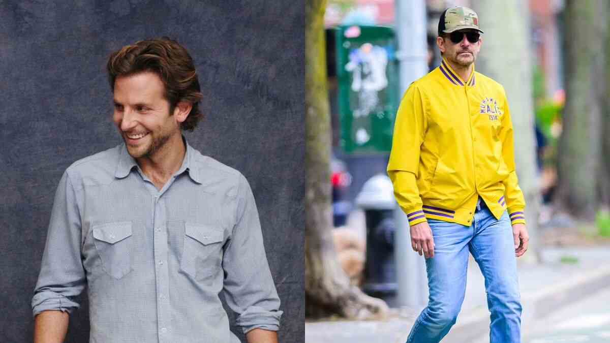 Bradley Cooper Tribute Through Yellow Bomber Jacket