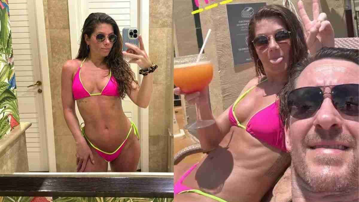 Hollyoaks Nikki Sanderson Bikini Body Royal celebration Road legend Nikki Sanderson 40, flaunts her Bikini figure in reflect selfie