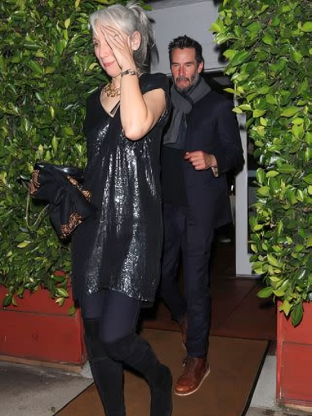 Keanu Reeves and Alexandra Grant Romantic Date Night at Giorgio Baldi