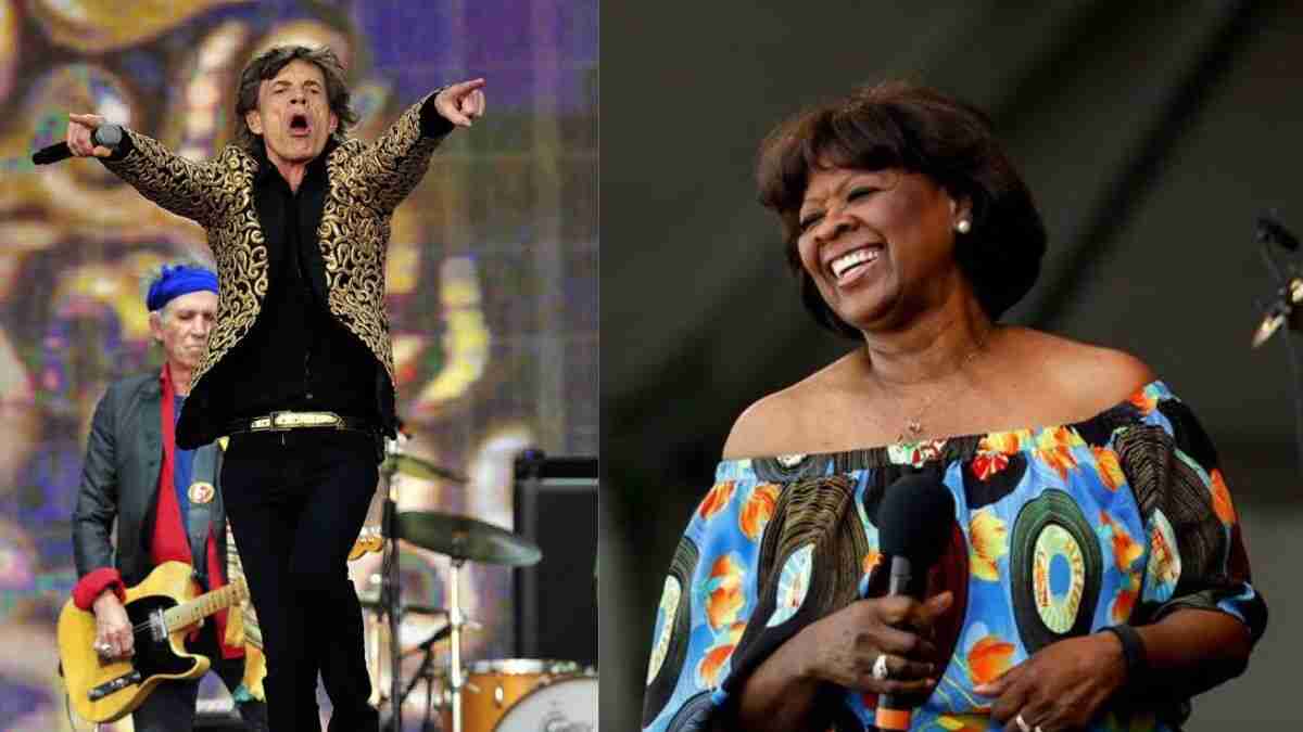 Rolling Stones Backstage Glimpse at Irma Thomas Rehearsal