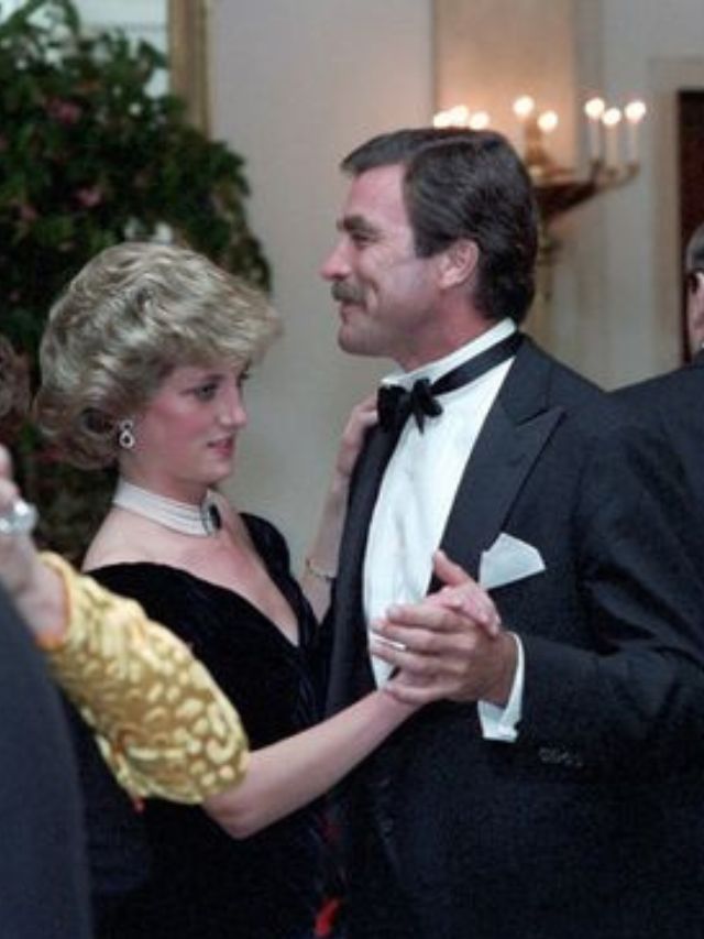 Tom Selleck Dance with Princess Diana